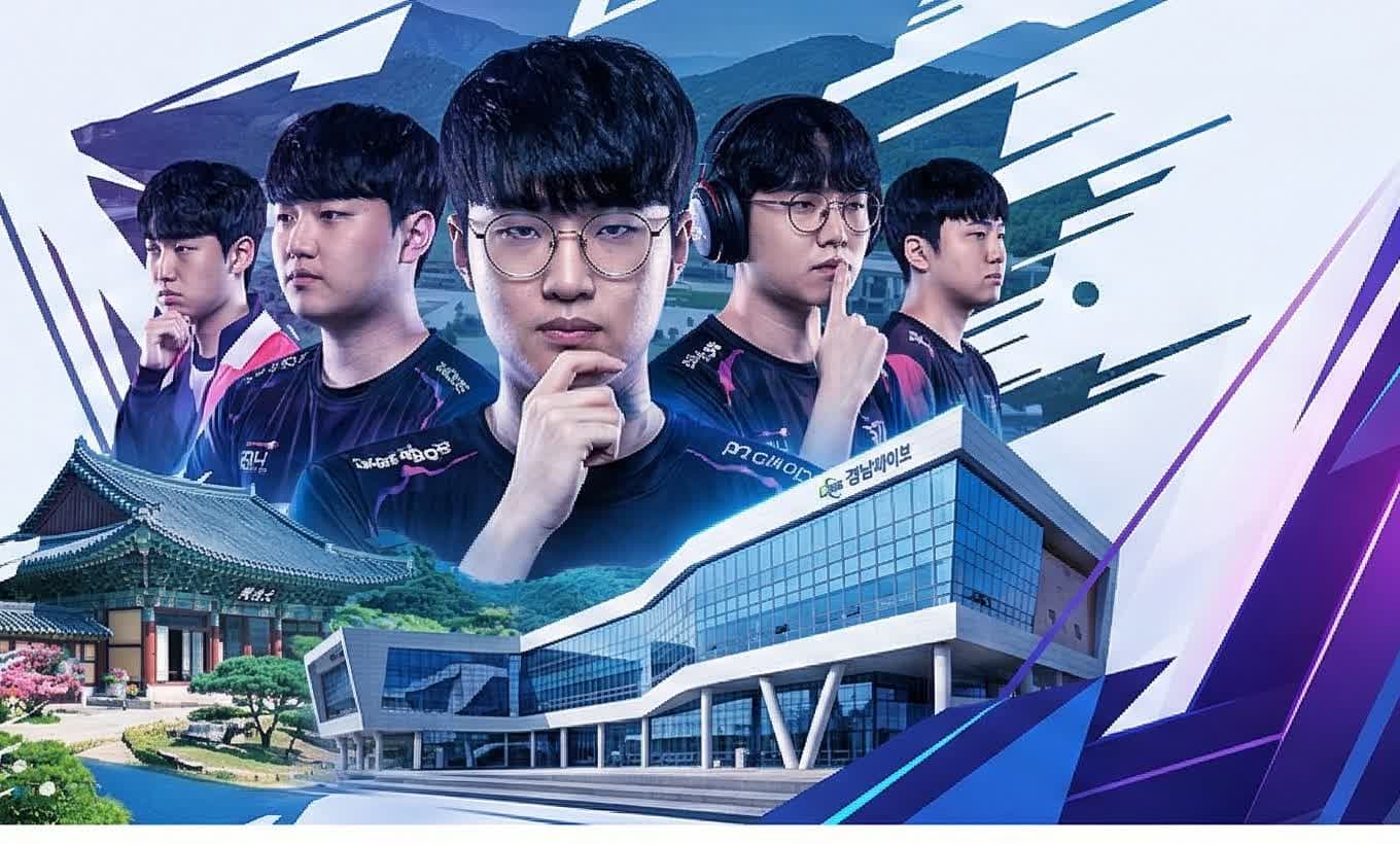 경남 e스포츠 교육 아카이브 메인 비주얼